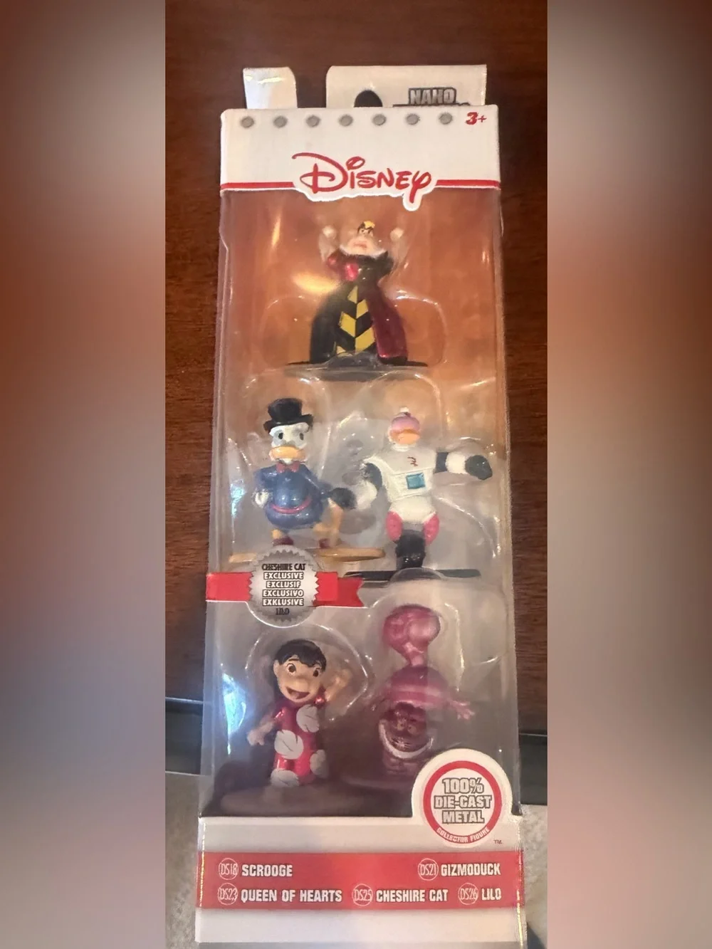 Mini die cast Disney characters